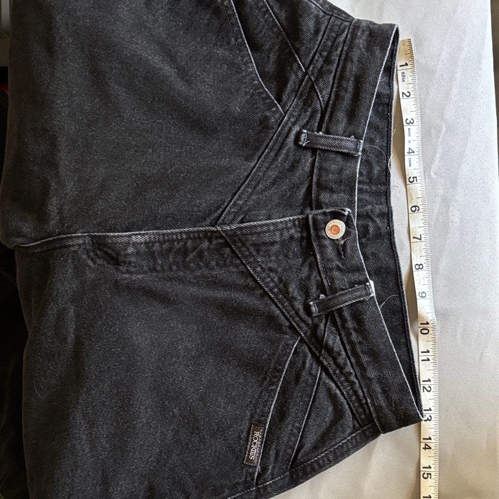 Rockies Black Straight Leg Women Jeans